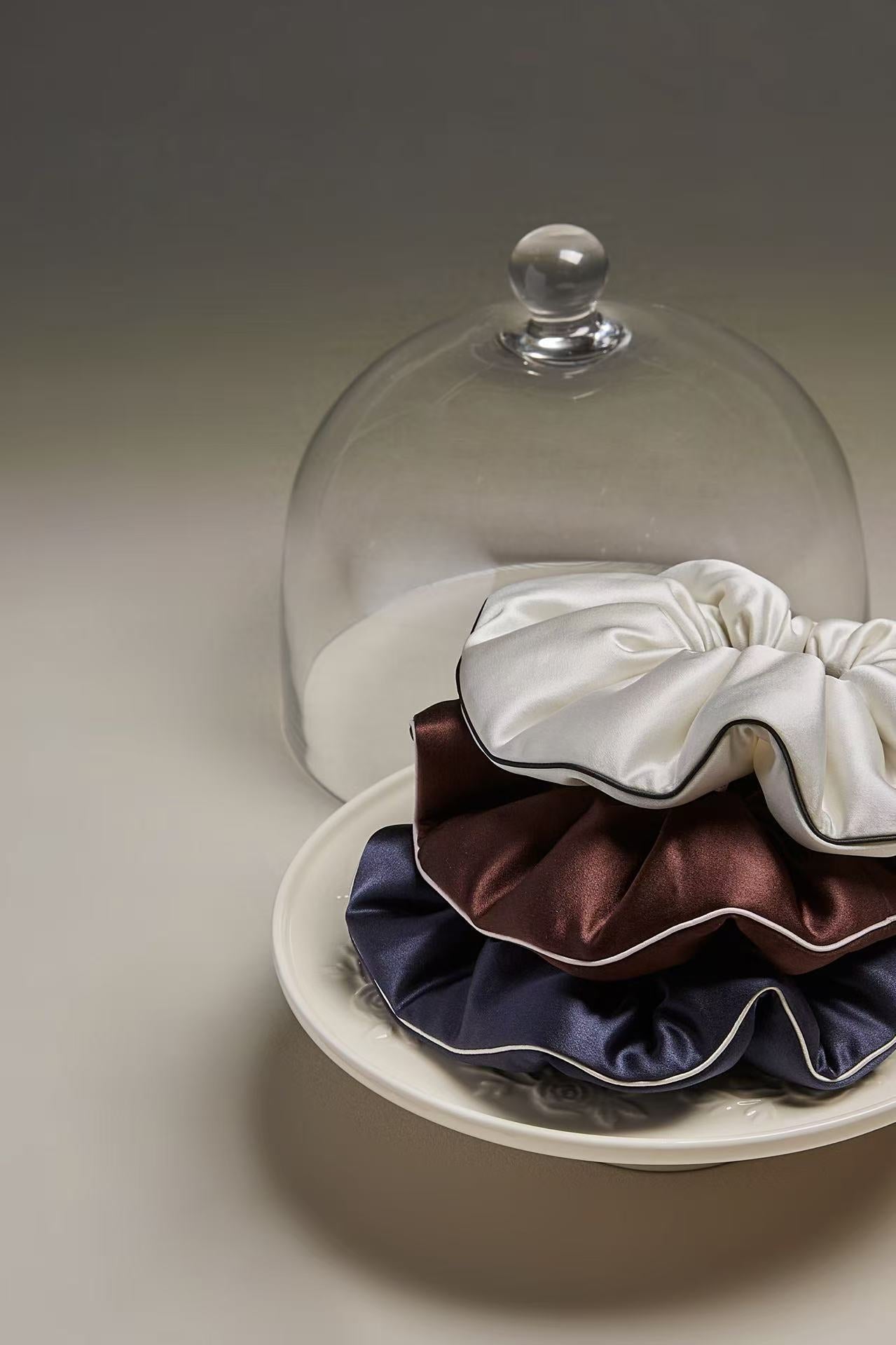 Chouchou in Twilight おやすみシュシュ 100%シルク 22匁 就寝用