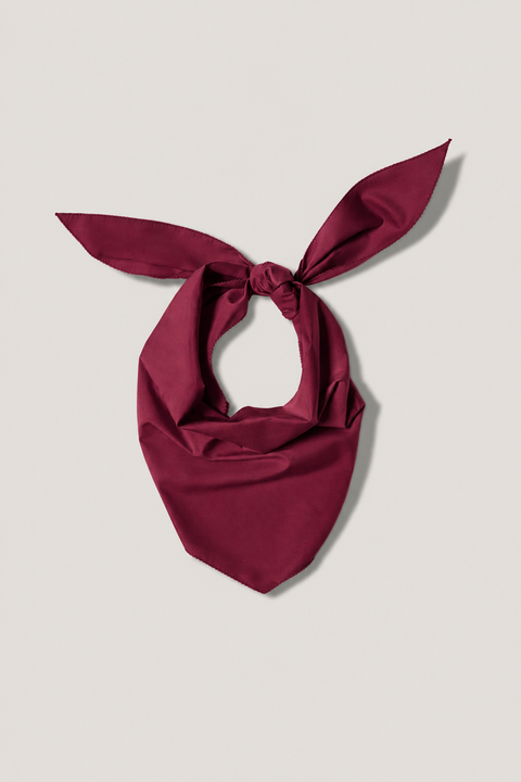 Cotton Sateen Scarf