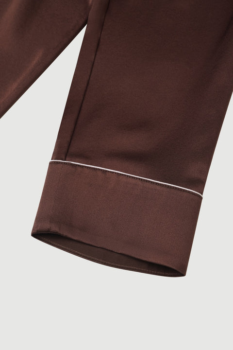 Classic in Decaf クラシック・イン・デカフェパジャマセット  celebrate with silk.