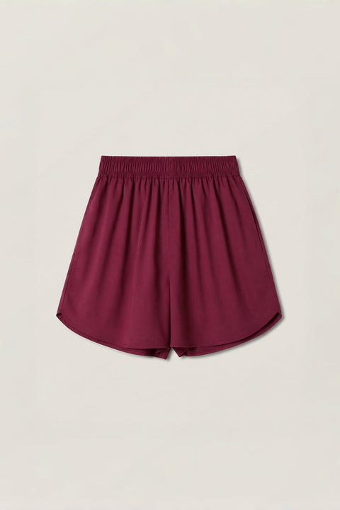 Cotton Sateen Shorts