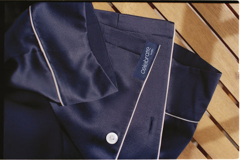 Classic in Twilight クラシック・イン・トワイライトパジャマセット  celebrate with silk.