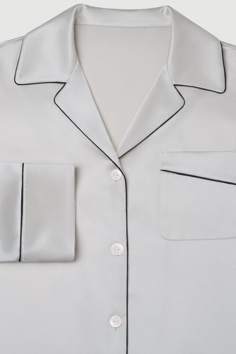 Classic in Glint クラシック・イン・グリントパジャマセット  celebrate with silk.