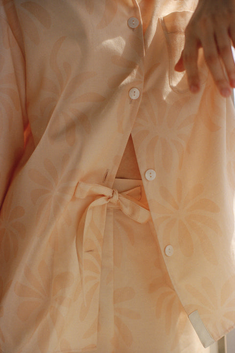 Light in Chamomile ライト・イン・カモミールパジャマセット  celebrate with silk.